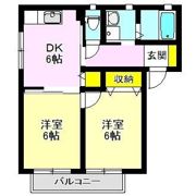 フローレンス B棟の間取り画像