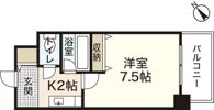 アムール祇園新橋の間取り画像