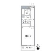 Well明大前の間取り画像