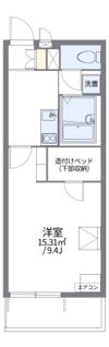 レオパレスセザルの間取り画像