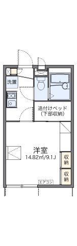 レオパレス浜3丁目の間取り画像