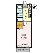 ラクア安朱の間取り画像