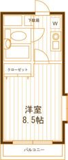 カオパレス20の間取り画像