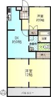 ゆたかハイツの間取り画像