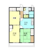 ステイ1伊福町の間取り画像