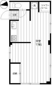 グリーンコーポの間取り画像