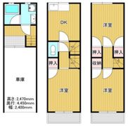 貸家 寝屋川市萱島信和町の間取り画像