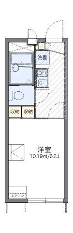 レオパレスカメリアⅢの間取り画像