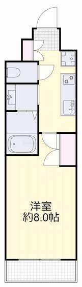 大供Aマンションの間取り画像