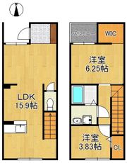 N-TERRACE黄金町の間取り画像