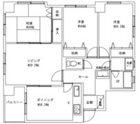 横浜コスタセイスの間取り画像