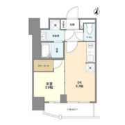 ライフフィールドなにわ本町RUELLEの間取り画像