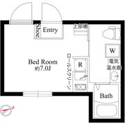 ルリアン南砂町の間取り画像