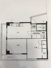メゾン上安の間取り画像