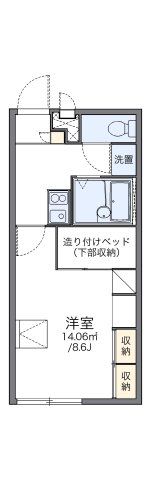 レオパレスloveの間取り画像