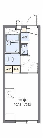 レオパレスPlutoneの間取り画像