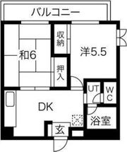 プレアール稲津の間取り画像
