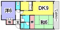 Casa井口Cの間取り画像