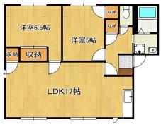 サラダ村 A棟の間取り画像