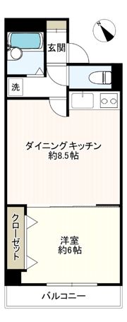 久米川プラネットの間取り画像
