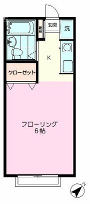 茜館の間取り画像