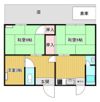 静山 福田貸家の間取り画像