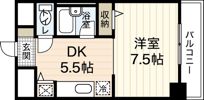 竹屋町原野ビルの間取り画像