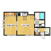 クラールブルーメの間取り画像