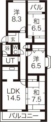フレックス瀬戸の間取り画像