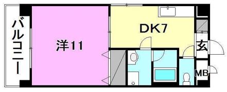 KORO巍々の間取り画像