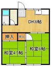 中央マンションの間取り画像
