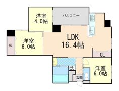 グランデージ池田栄本町の間取り画像