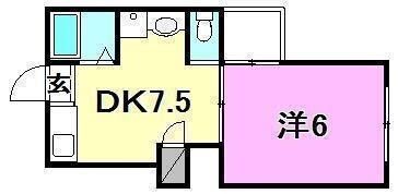 オックスフォードサーカス春日町本館の間取り画像
