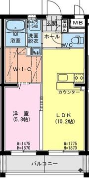 コト パレスの間取り画像