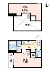 ソフィア HJ Ⅱの間取り画像