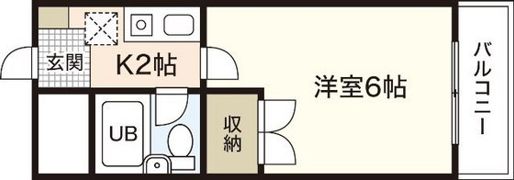 カーサ駅前の間取り画像