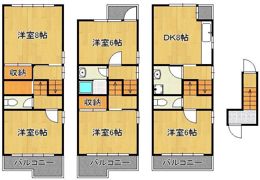 メゾン上富野の間取り画像
