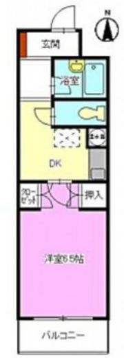 エスポアール石川の間取り画像