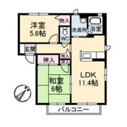 ハピネスK A棟の間取り画像