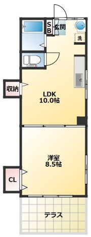 メゾンドールの間取り画像
