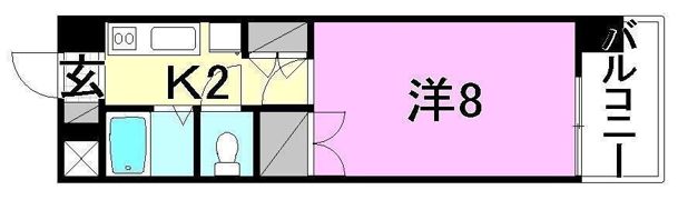 メゾン中村3の間取り画像