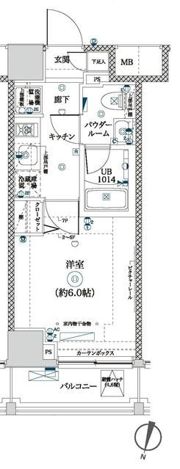 La Douceur吉野町の間取り画像