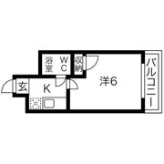 仲ハイム箕輪の間取り画像