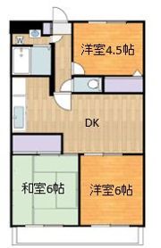 ベルメゾン欅の間取り画像
