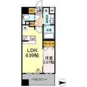 コンフォートレジデンス仙台東口の間取り画像