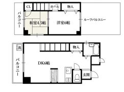 コーポラス栄里の間取り画像
