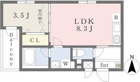 MOVE一宮WESTの間取り画像