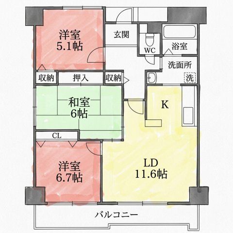 間取図