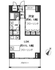ロジュマン湘南の間取り画像