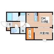 カームコート太子堂の間取り画像